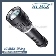 HI-MAX magnétique petit 1000 lumen xm-l2 u2 conduit plongée Flash Light